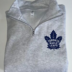 Toronto Maple Leafs Quarter Zip Crewneck